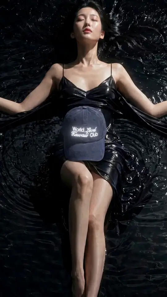 Kawaii Club Cap Deep navy film